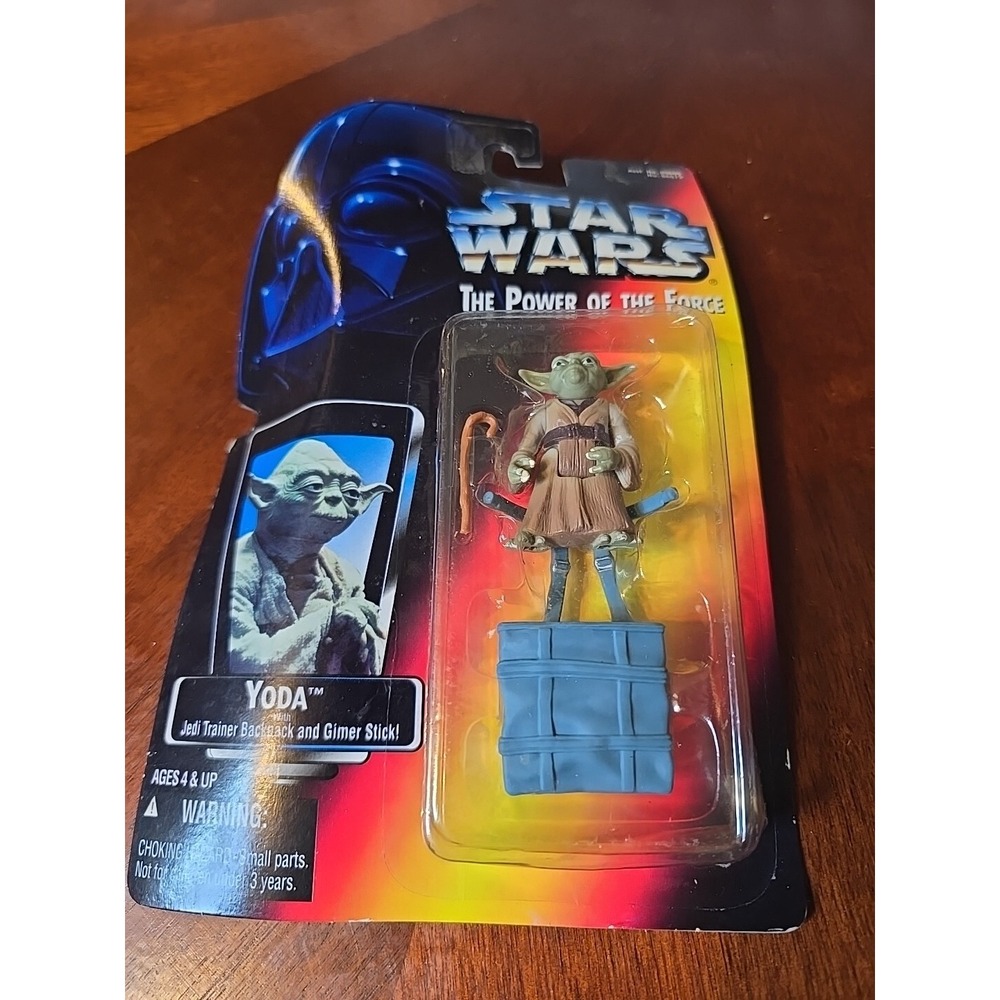 Kenner Star Wars Yoda With Jedi Trainer Backpack‎ And Gimer Stick Action Figure